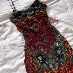 Vintage Silk and Velvet 1920’s inspired gown